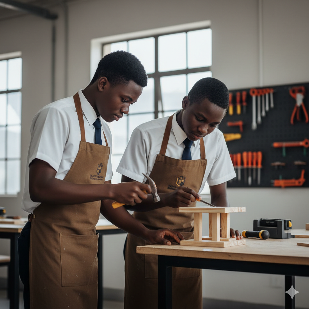 Students collaborating on laptop