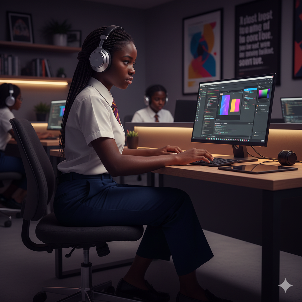 Students in discussion